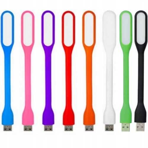 Lampka Silikonowa Usb Do Laptopa Led Mocna 6szt