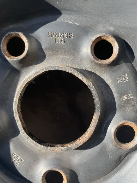 Felgi stalowe 5X112 6.5JX16H2 Et41 VW