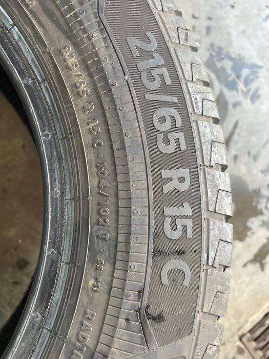 Opony letnie Continental 215/65/15C Demo