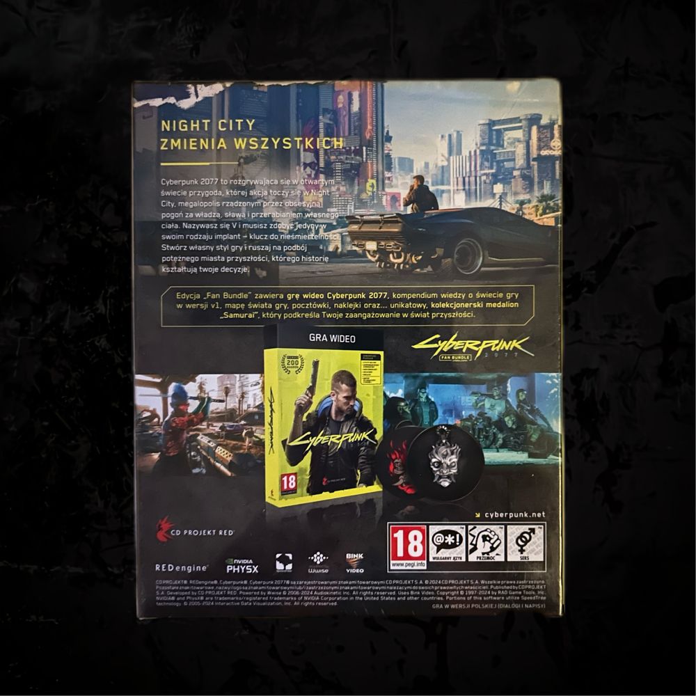 Cyberpunk 2077 Fan Bundle xbox one Series X/S