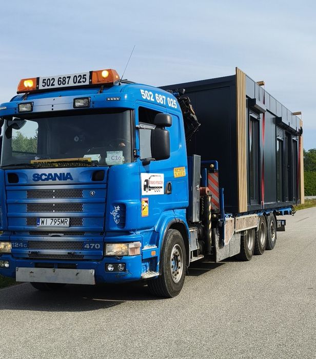 Usługi HDS ,transport,Domki Modułowe,holenderskie3-3.7x10,Sauny,ko