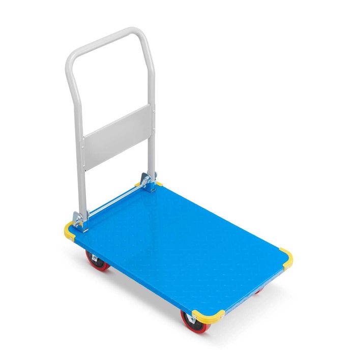 Wózek platformowy transportowy magazynowy 450 kg HIGHER pełne koła