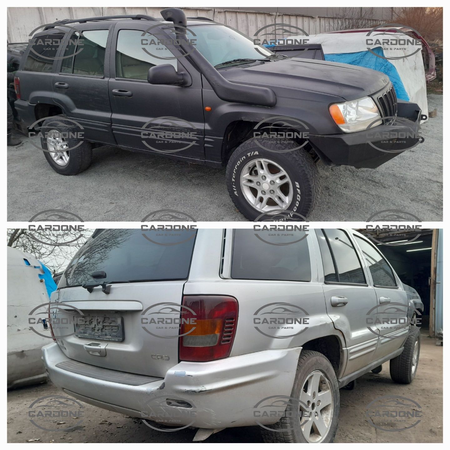 Разборка Jeep Grand Cherokee WJ (WG) 2.7CRD, 3.1TD 1998-2005
