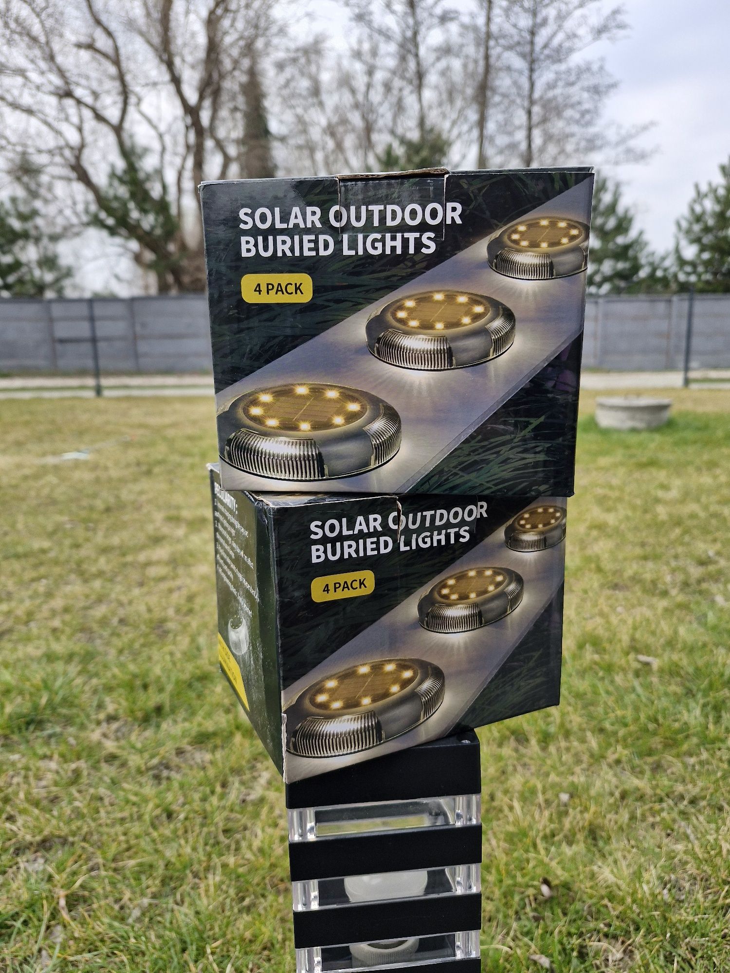 Lampki solarne ogrodowe led 8 szt Nowe