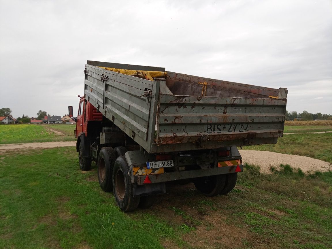 Kamaz 5511 kiper trzy strony wywrotka