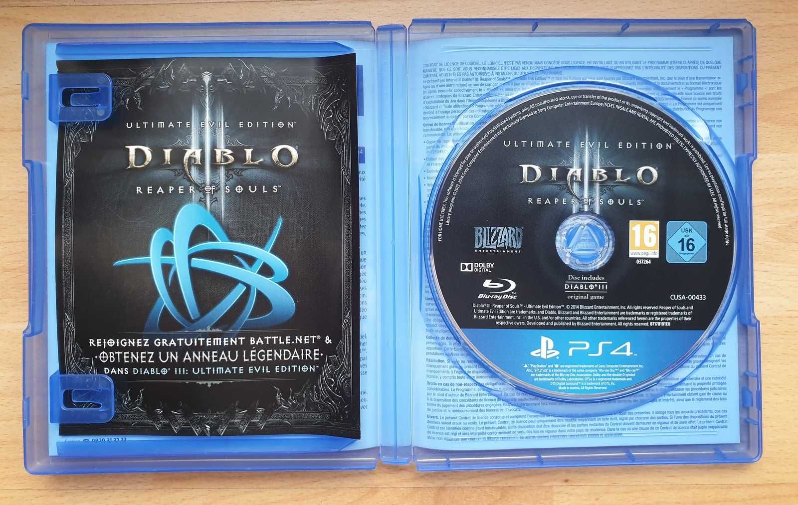 Diablo 3 Reaper Of Souls na PlayStation 4 PS4 PS5