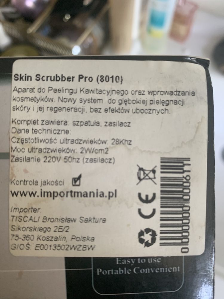 Aparat do peelingu kawitacyjnego ROYALELITE RE8010 oraz wprowadzania k