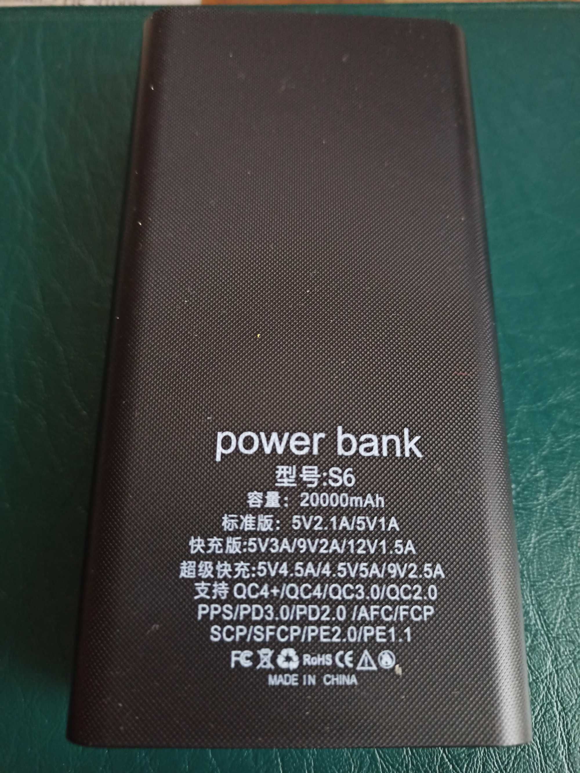 Корпуса повербанков Power bank 6*18650 с фонариком