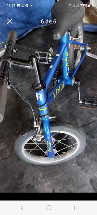 Bicicleta de criança roda 12