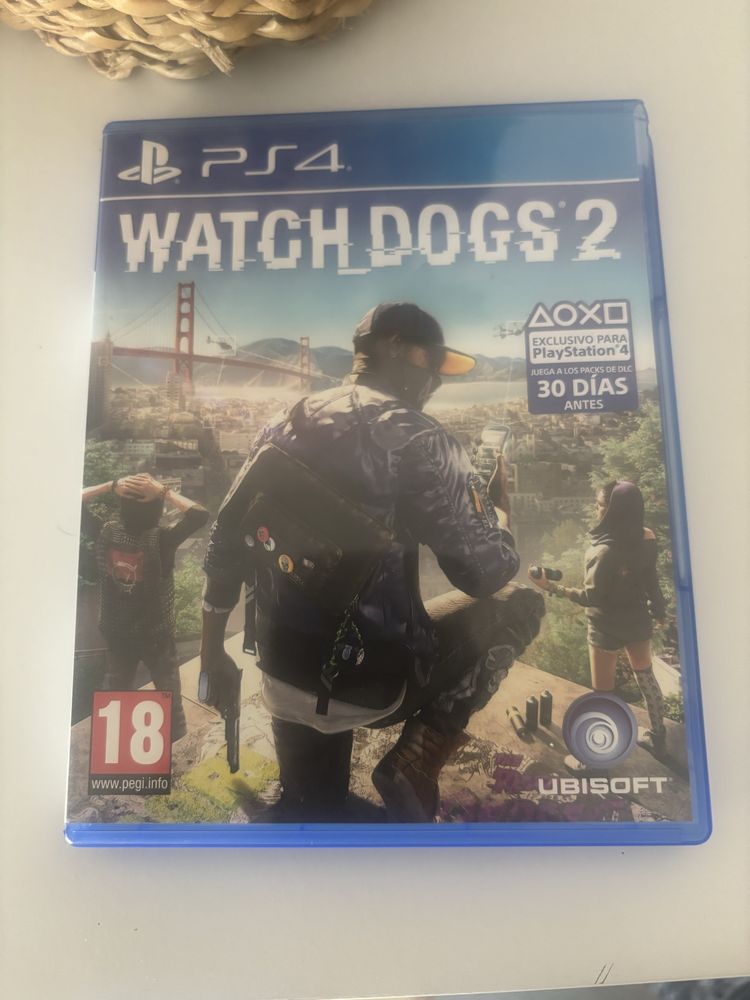 Watch dogs 2, jogo ps4 , novo !!