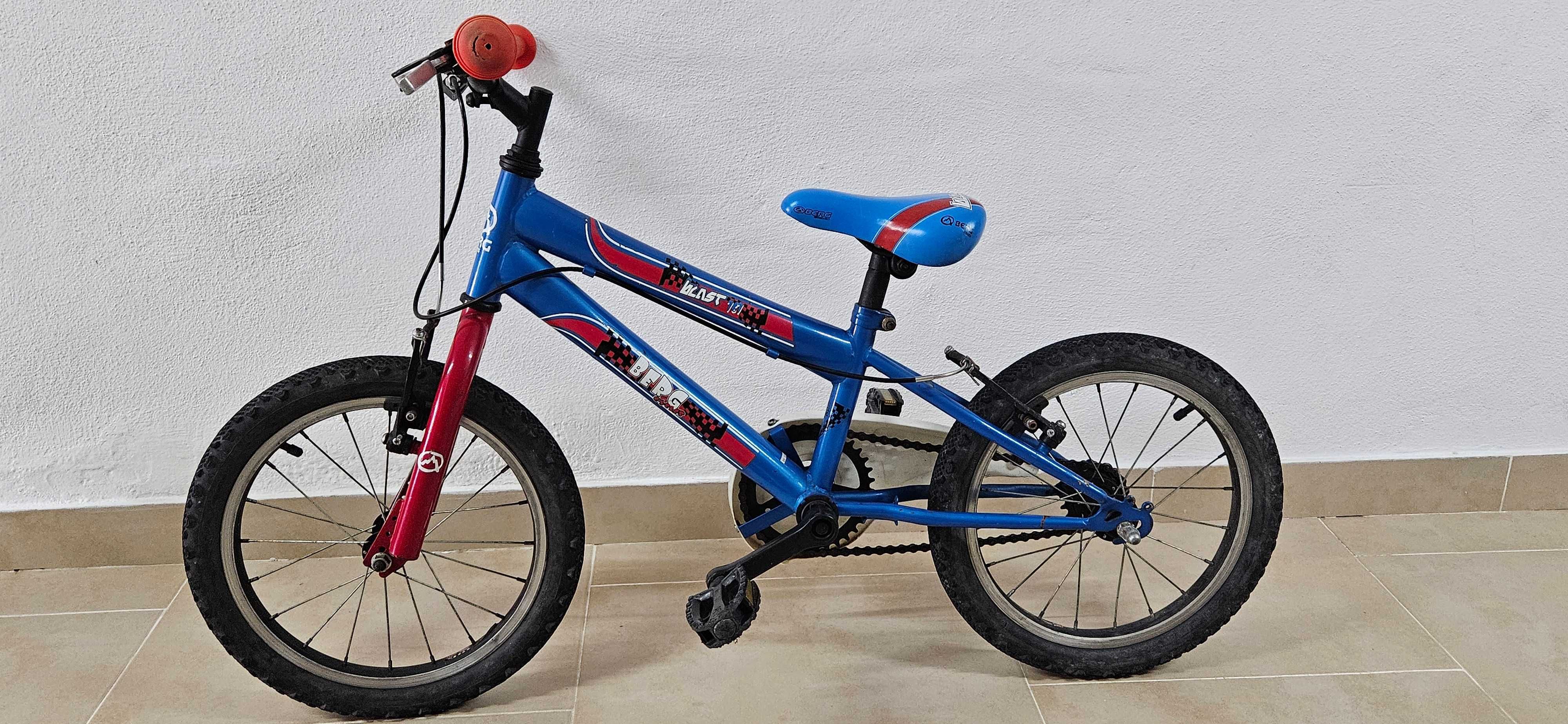 Bicicleta criança roda 16 BERG