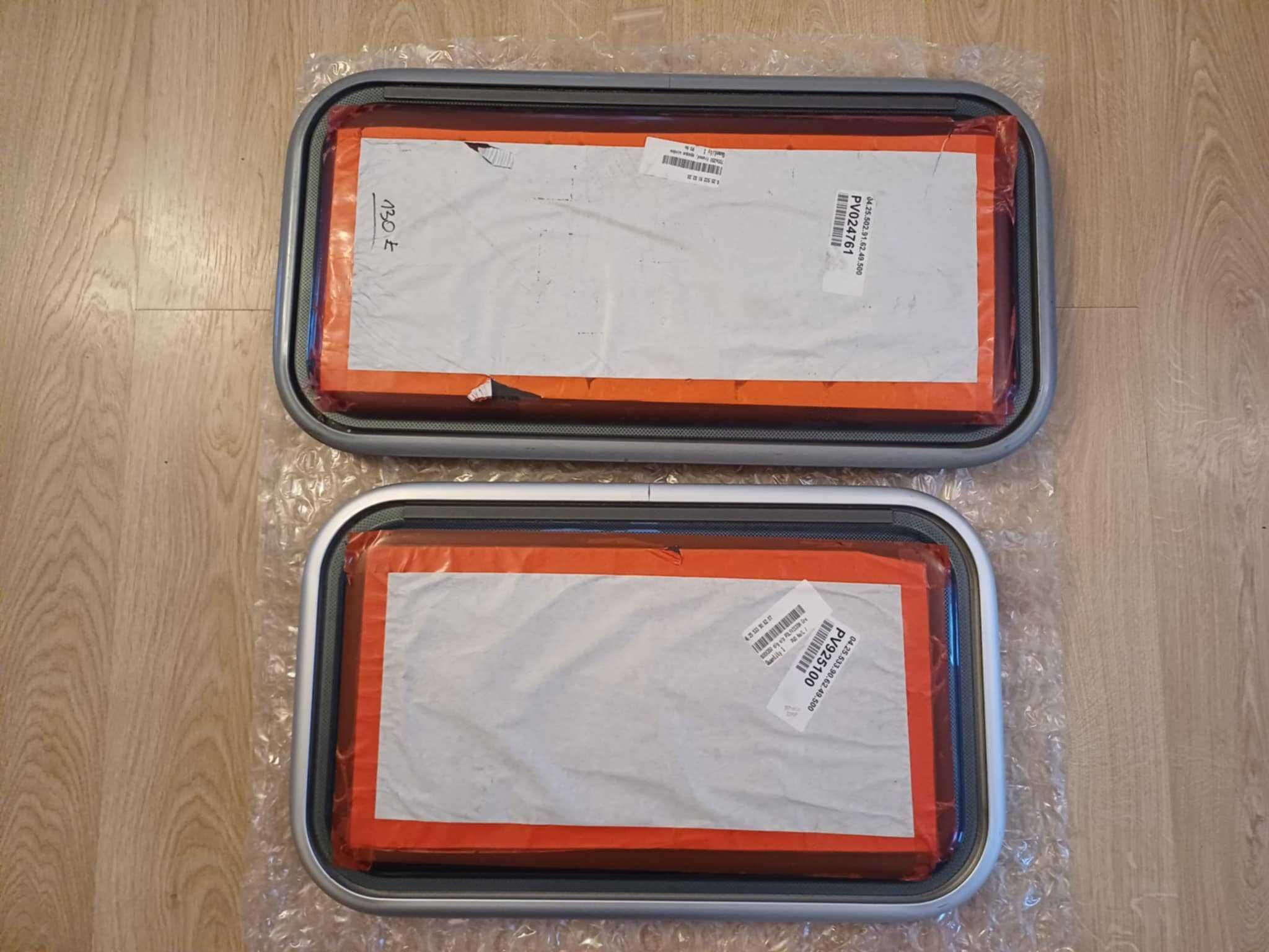 Okno uchylne w ramie 60x35 i 70x35 przyczepa kempingowa kamper