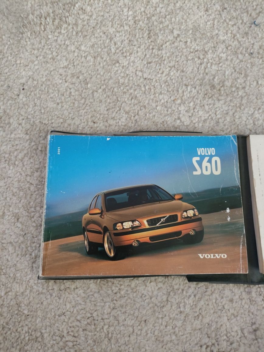 Oryginalna instrukcja obsługi Volvo S60