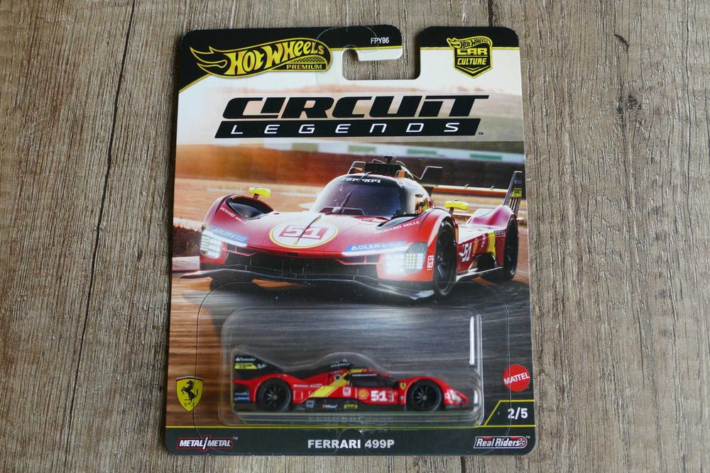 Hot Wheels Premium Ferrari 499P edycja 2024 rok