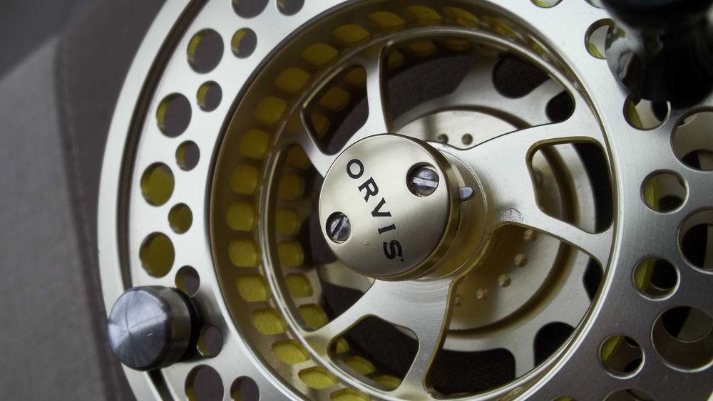 kołowrotek muchowy ORVIS hydros large arbor V gold do linek 9-12 #