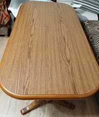 Drewniana regulowana ława/ stół
