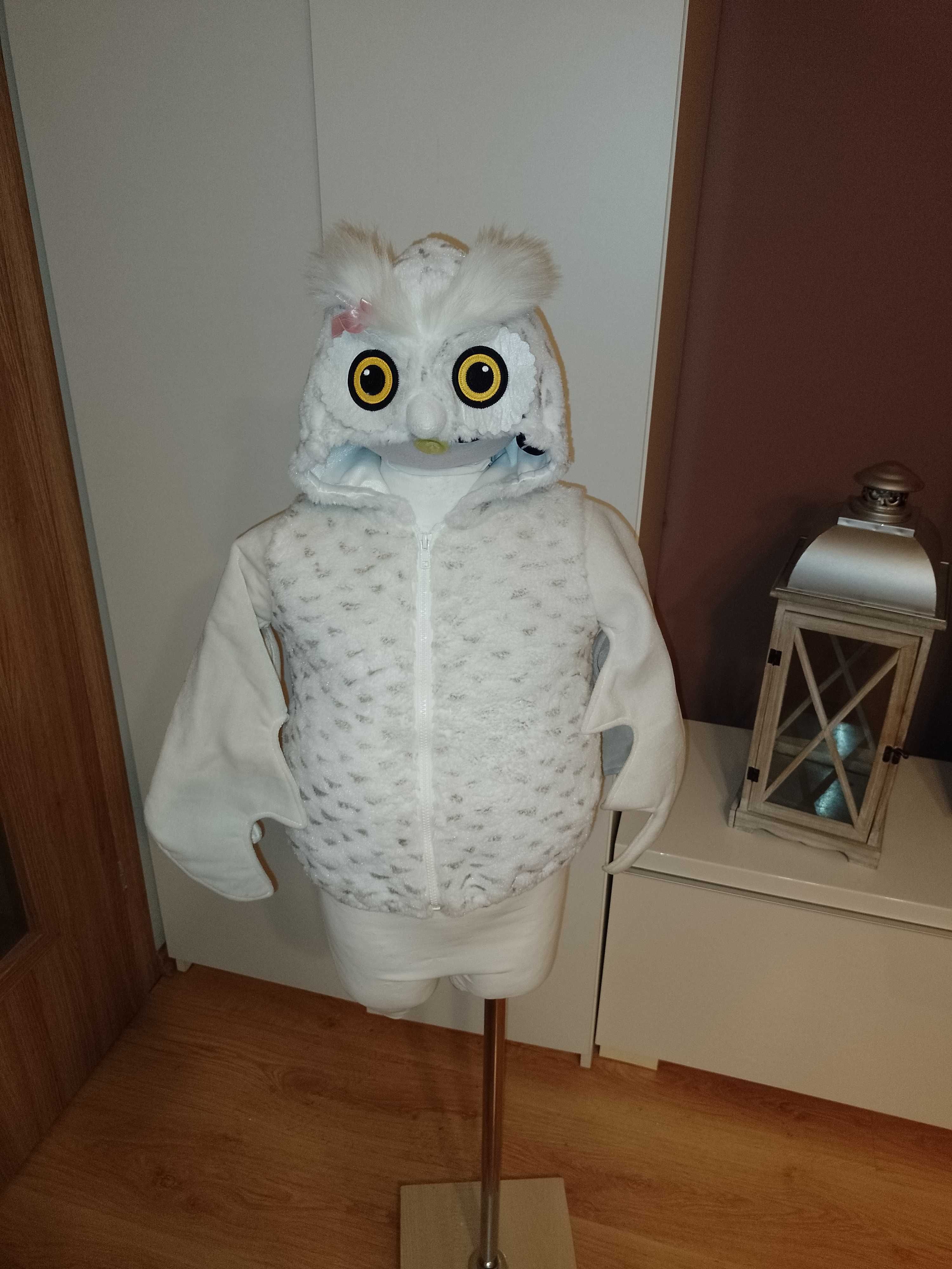 NOWY strój karnawałowy PTAK PTAKA SOWA SOWY kostium 86/92 (373)