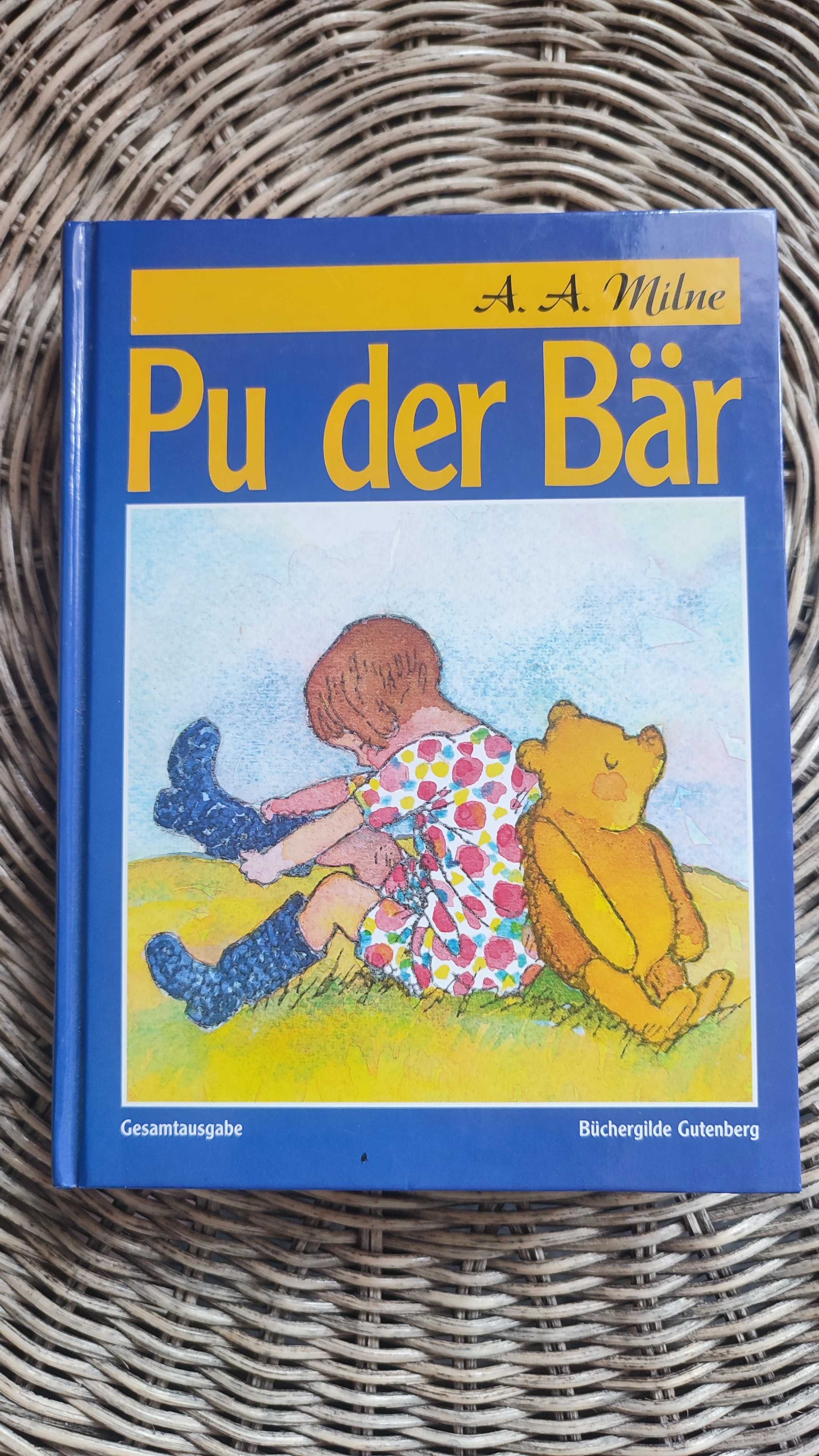 "Pu der Bär" Milne "Винни пух" Милн на немецком языке