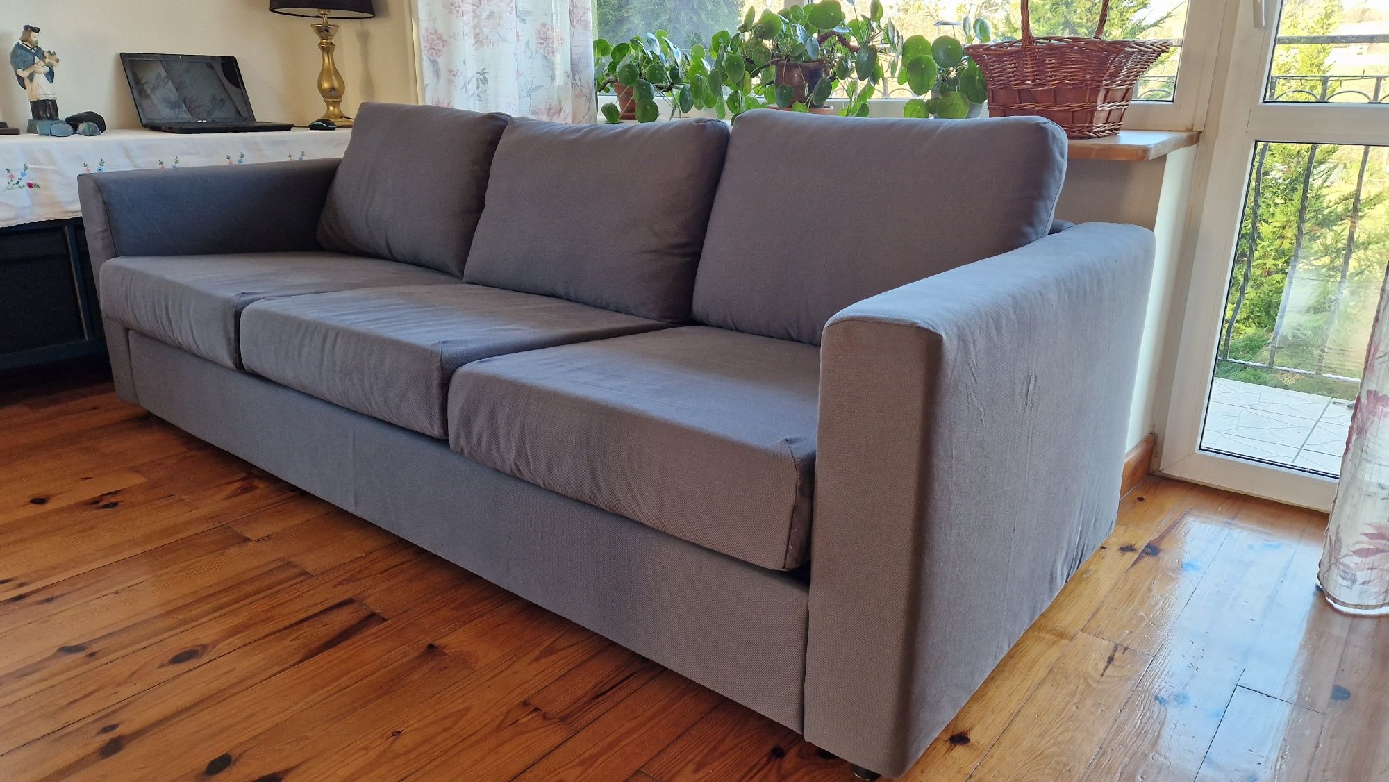 VIMLE sofa 3 osobowa IKEA
Sofa 3-osobowa, Hallarp szary