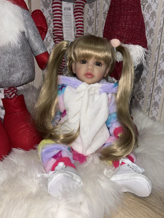 Лялька Реборн Reborn 55см!! Повністю вініл- силіконова