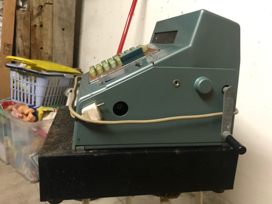 Máquina registadora vintage