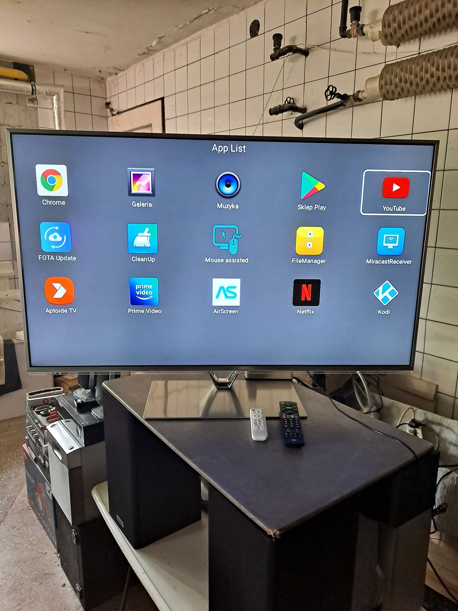 Tv Smart 50" Edge LED Panasonic WiFi 3D + nowy TV Stick Android 4K