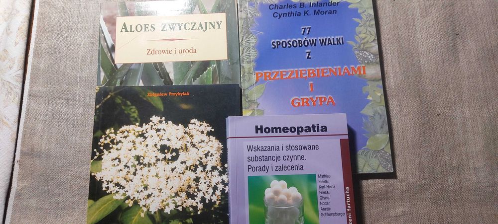 Książki o zdrowiu i homeopatii