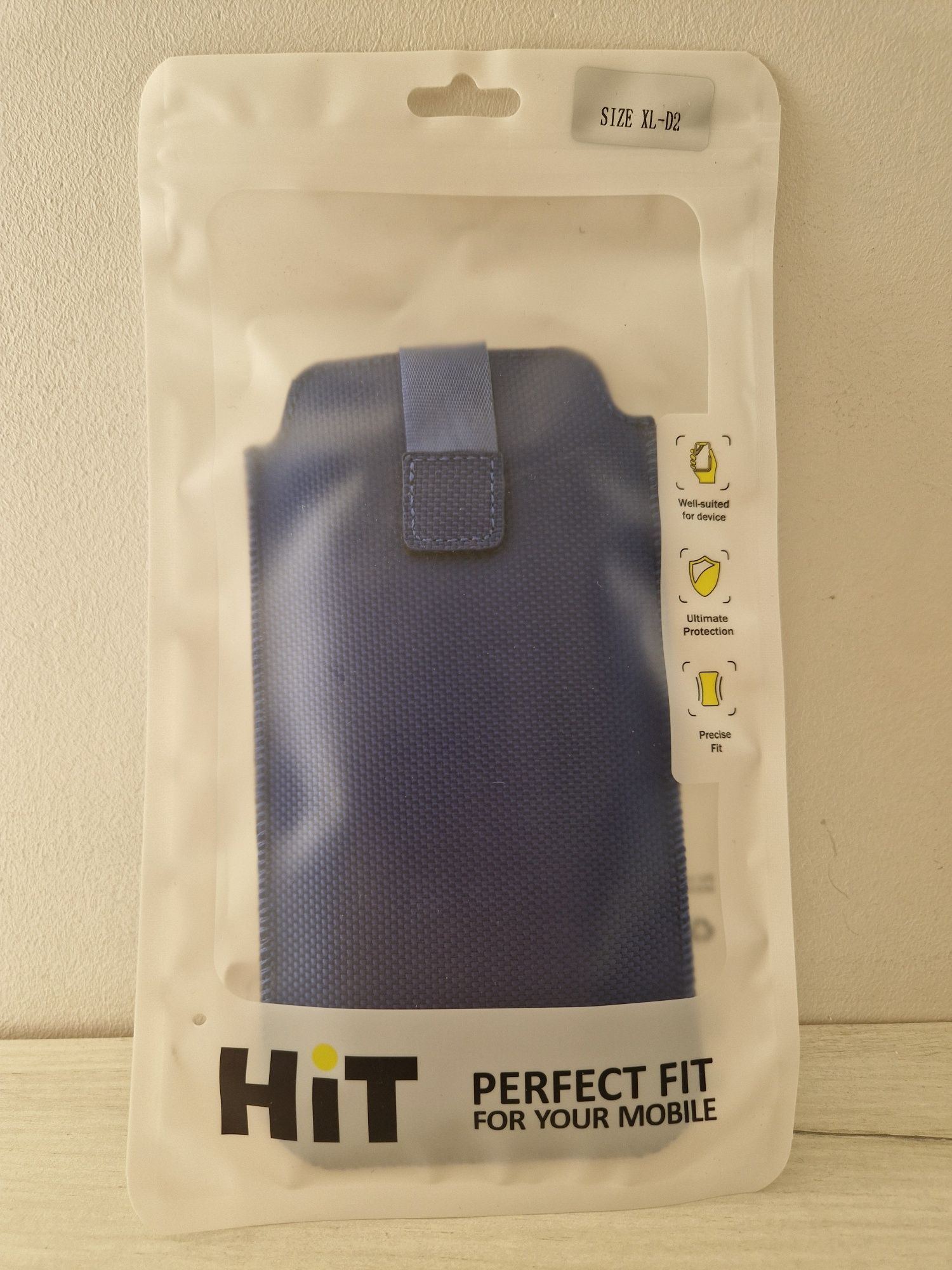 Kieszonka HIT (ROZMIAR XL) do Iphone 14 / 14 Pro Granatowy