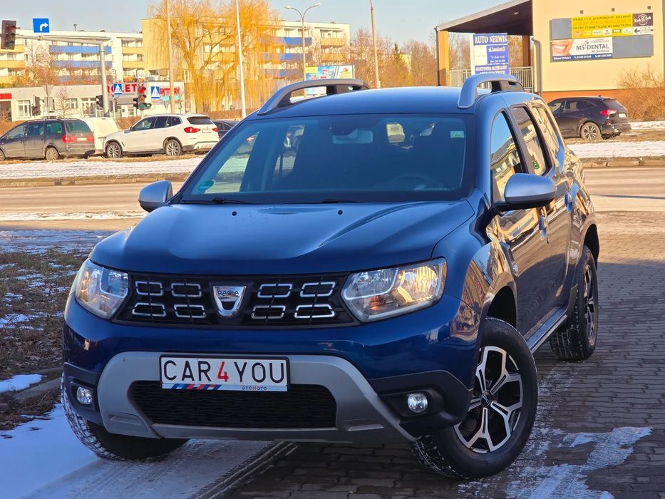 Dacia Duster 1.2T benz.120KM,prod.2018r.Piękna,SuperStan,Bog.Wyposaż.Wyposaż.