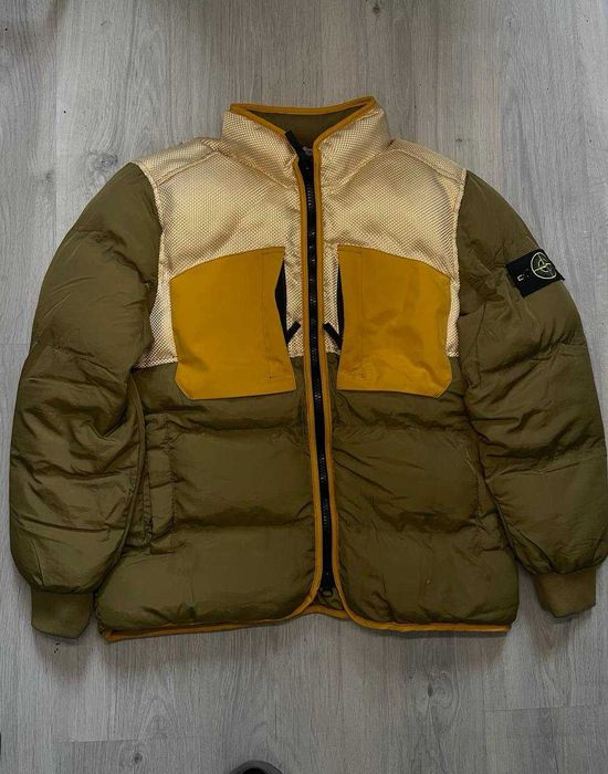 Мужская куртка/пуховки Stone island nylon metal jacket + Реф ОРИГ/чек
