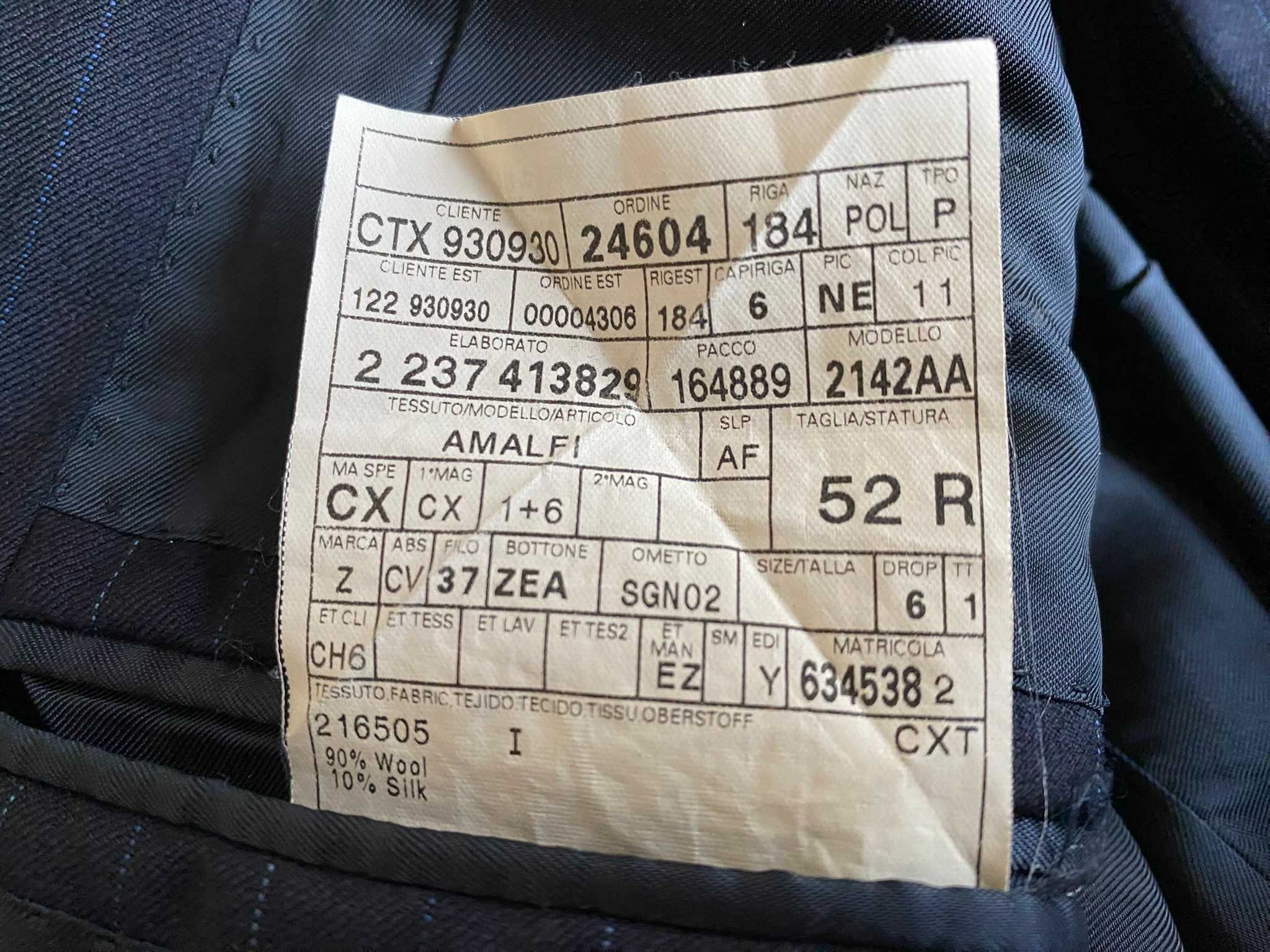 Garnitur Ermenegildo Zegna TRANSEASONAL (52 / L)