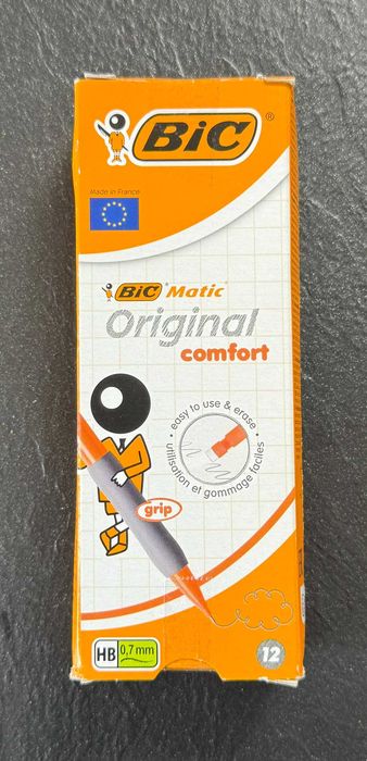 Ołówek automatyczny z gumką BIC HB 12 sztuk