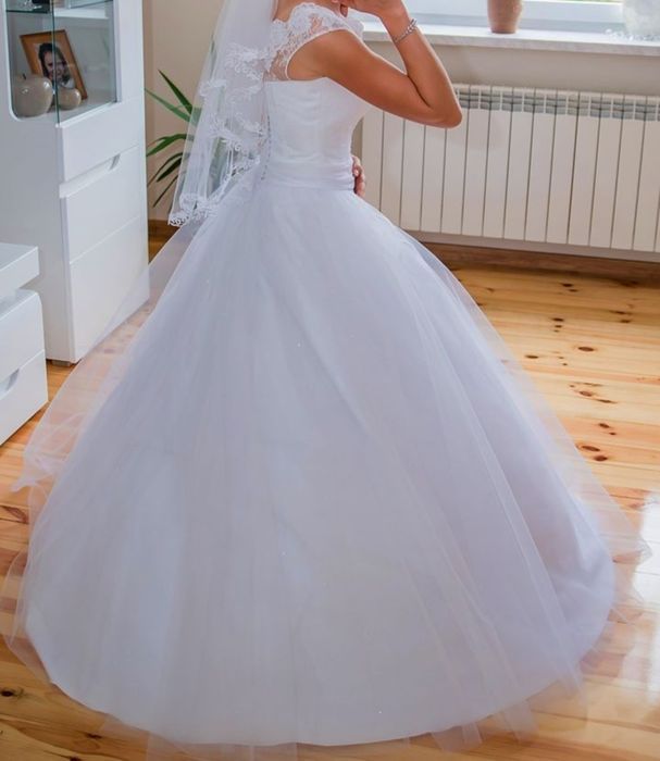 Suknia ślubna księżniczka