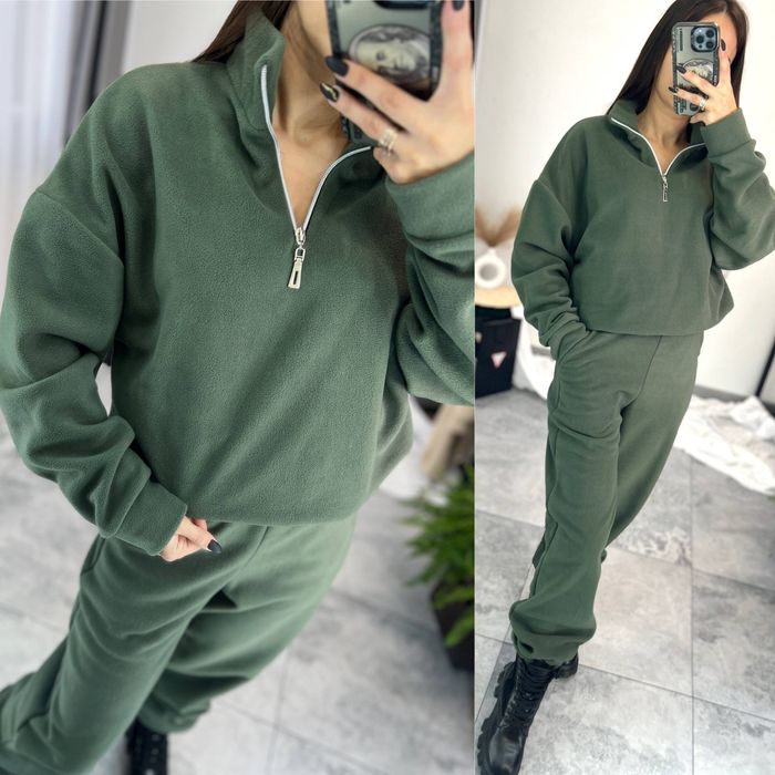 Теплый костюм женский флисовый/костюм флісовий жіночий