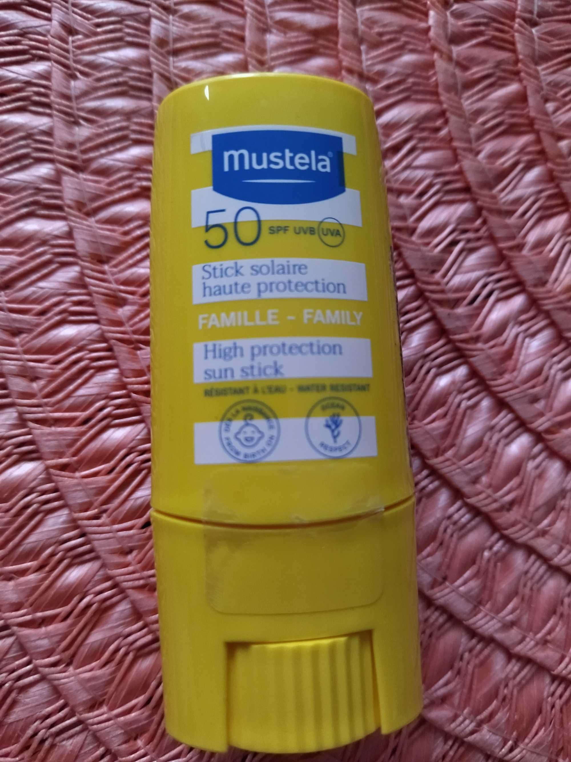 Krem do opalania do całego ciała mustela Sun 50 SPF 9 ml