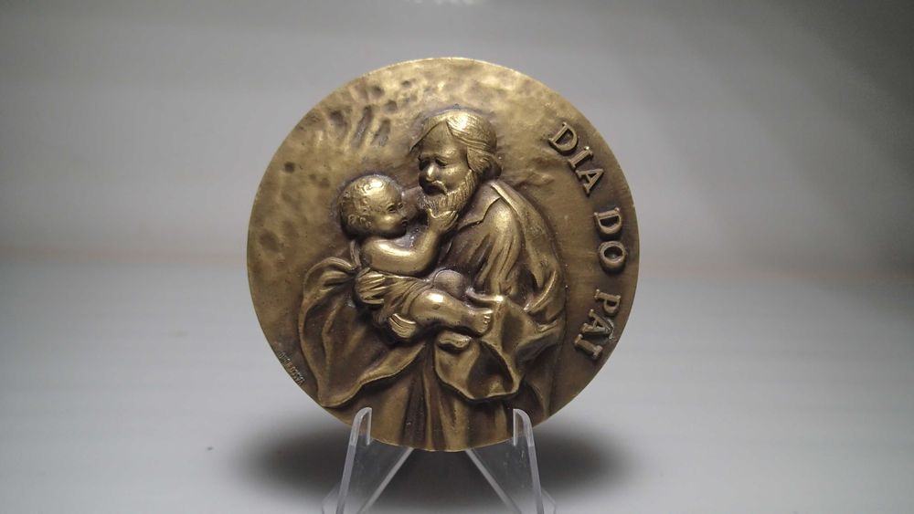 Medalhas do dia do Pai e dia da Mãe