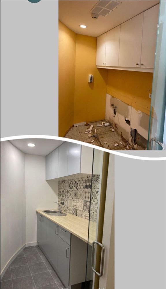 Microcimento, Remodelações, cozinhas, wc’s