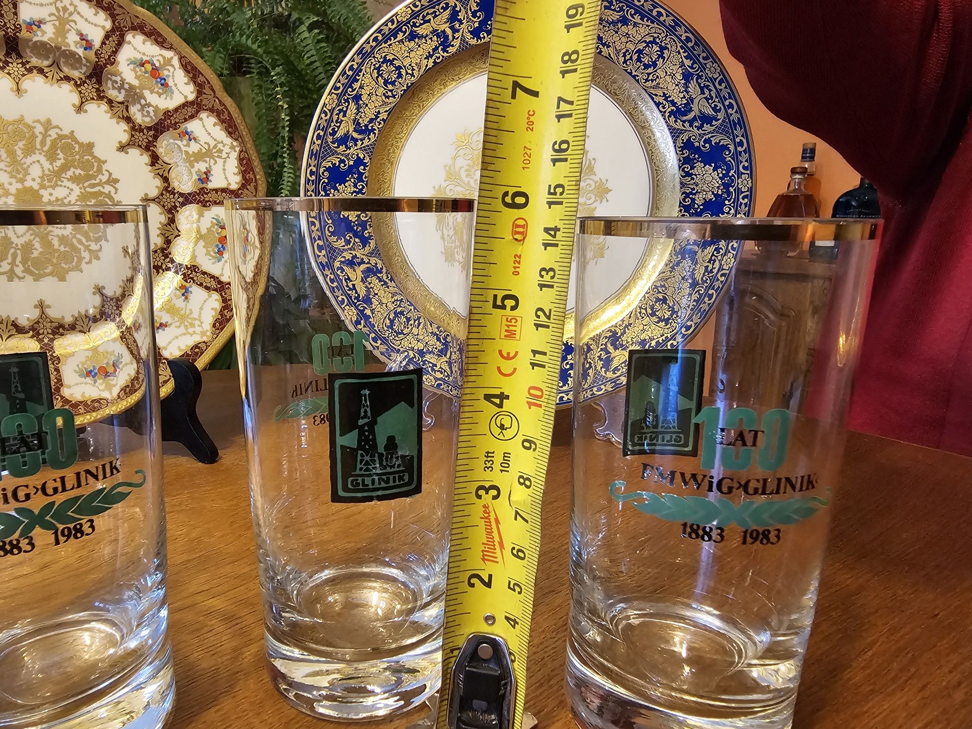 Szklanki 350 ml Glinik
