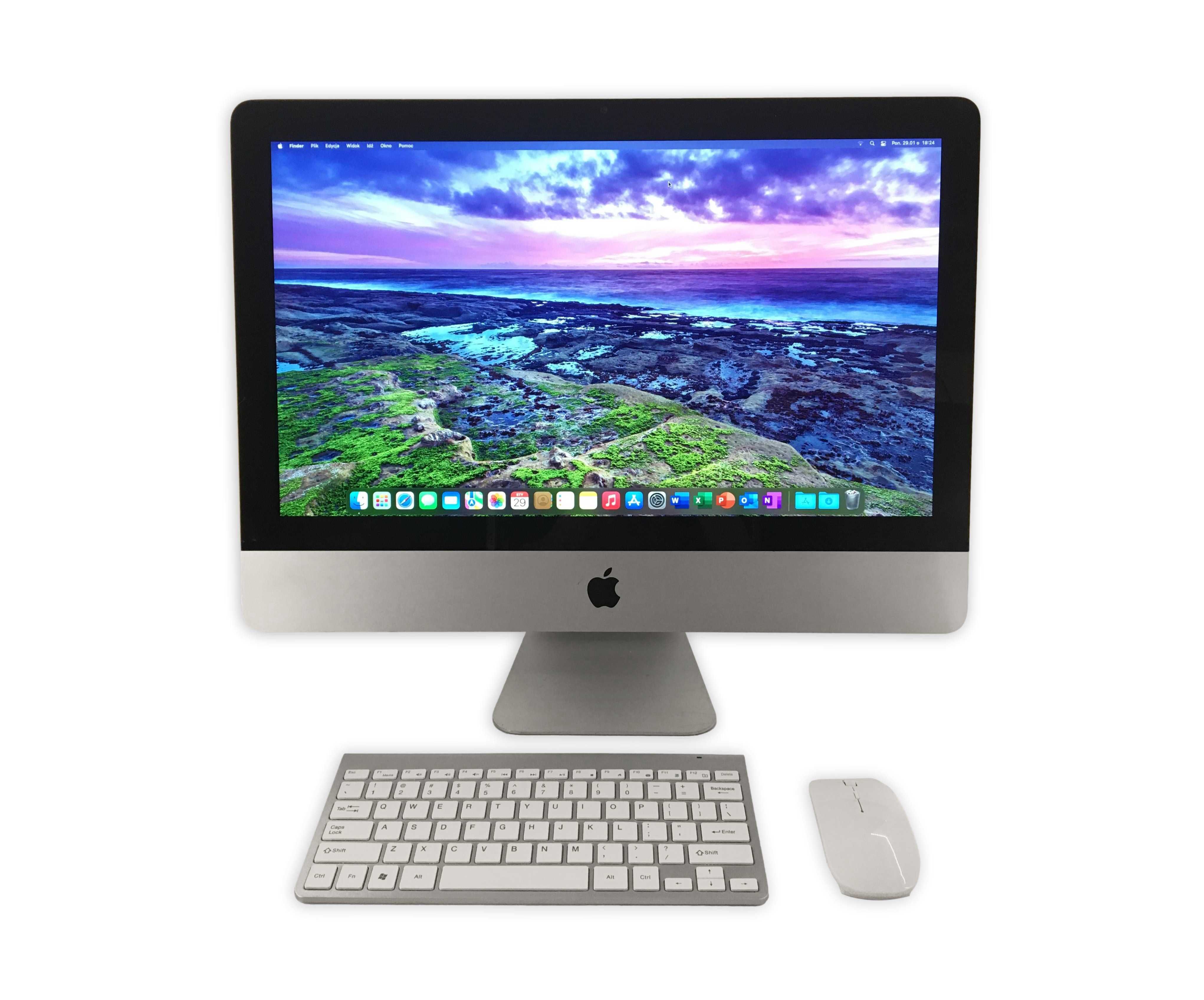 iMac 21.5 i5 2.7GHz 500GB SSD 16GB RAM nVidia 2GB VRAM Monterey Office