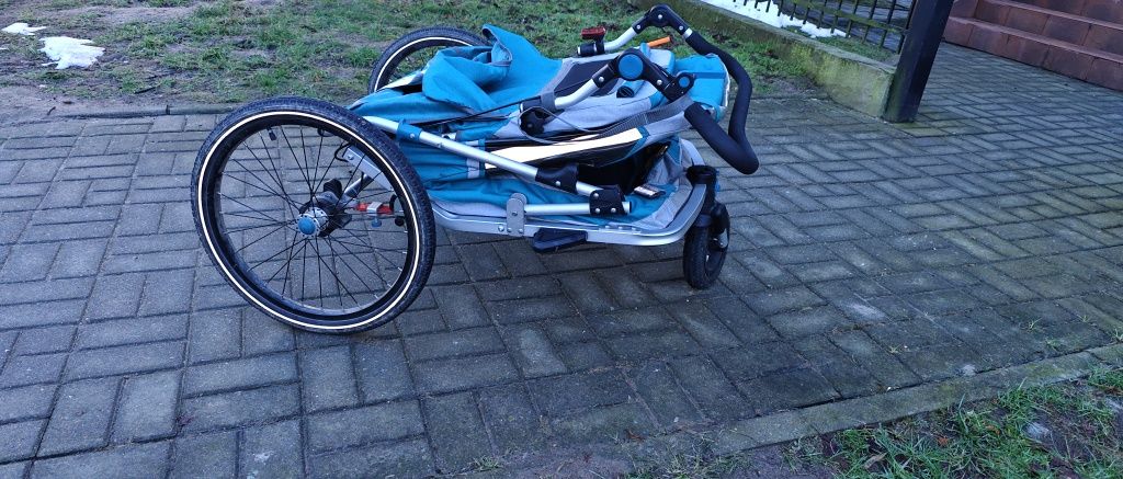 Przyczepka rowerowa Queridoo Speedkid2