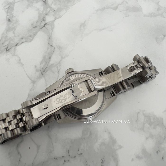 Часы женские Rolex Datejust Diamond Silver-Blue