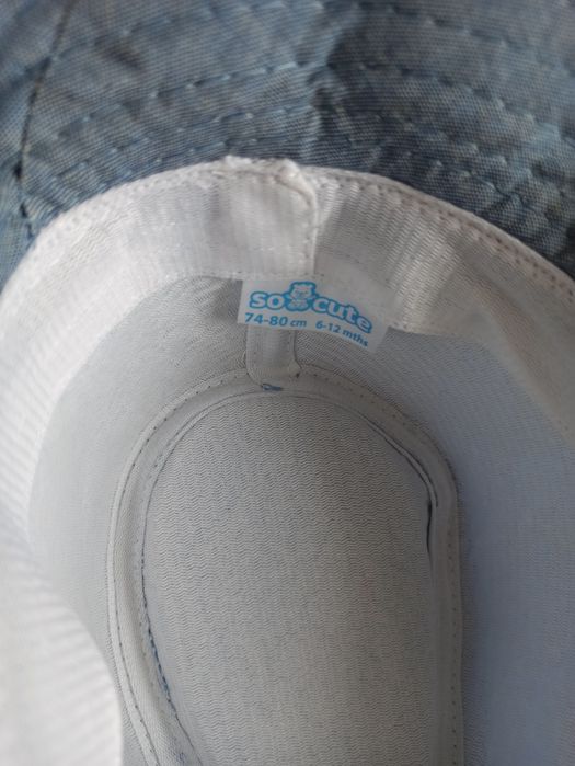 Kapelusz chłopięcy 6-12 miesięcy