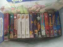 VHS - Cassetes de video - Filmes de animação