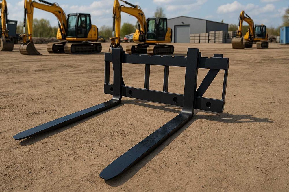 Widły do palet paleciak karetka EURO SMS Mailleux JCB - DOSTAWA