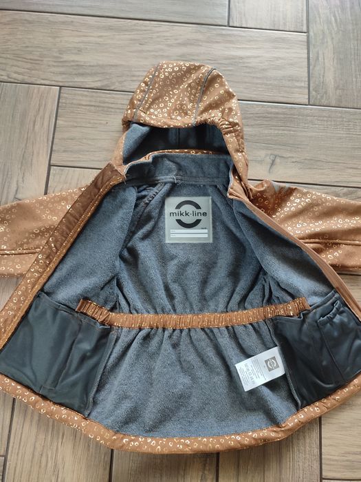 Kurteczka wiosenna dziewczęca Softshell bdb stan 86 rozm
