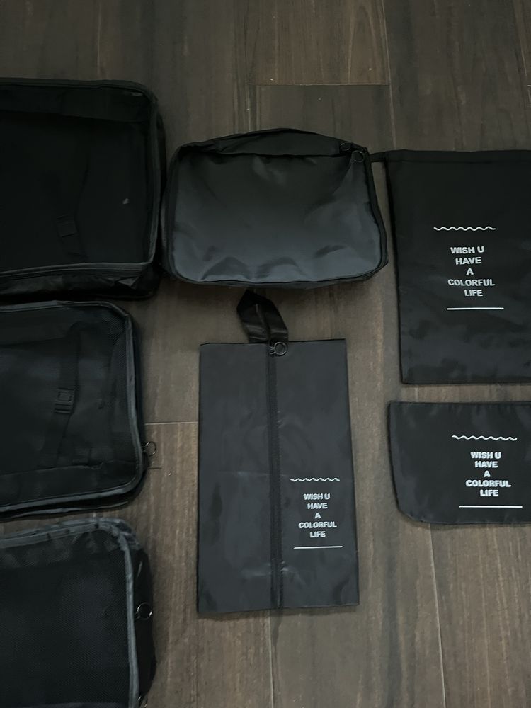 Organizery do walizki / kostki do bagażu