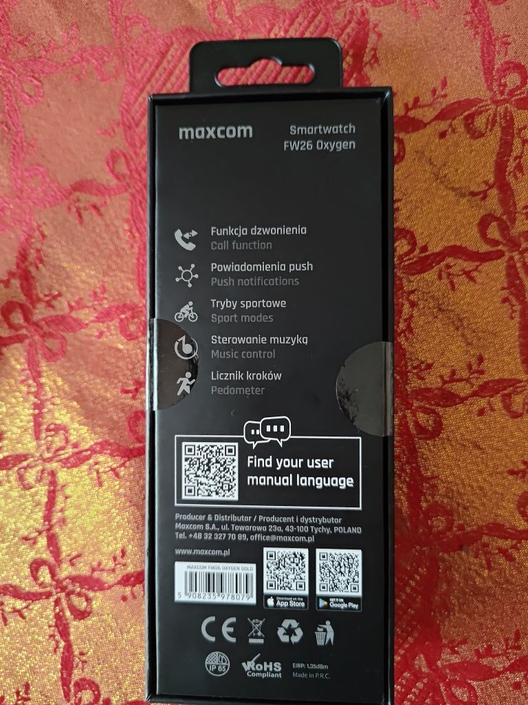 Nowy smartwatch Maxcom