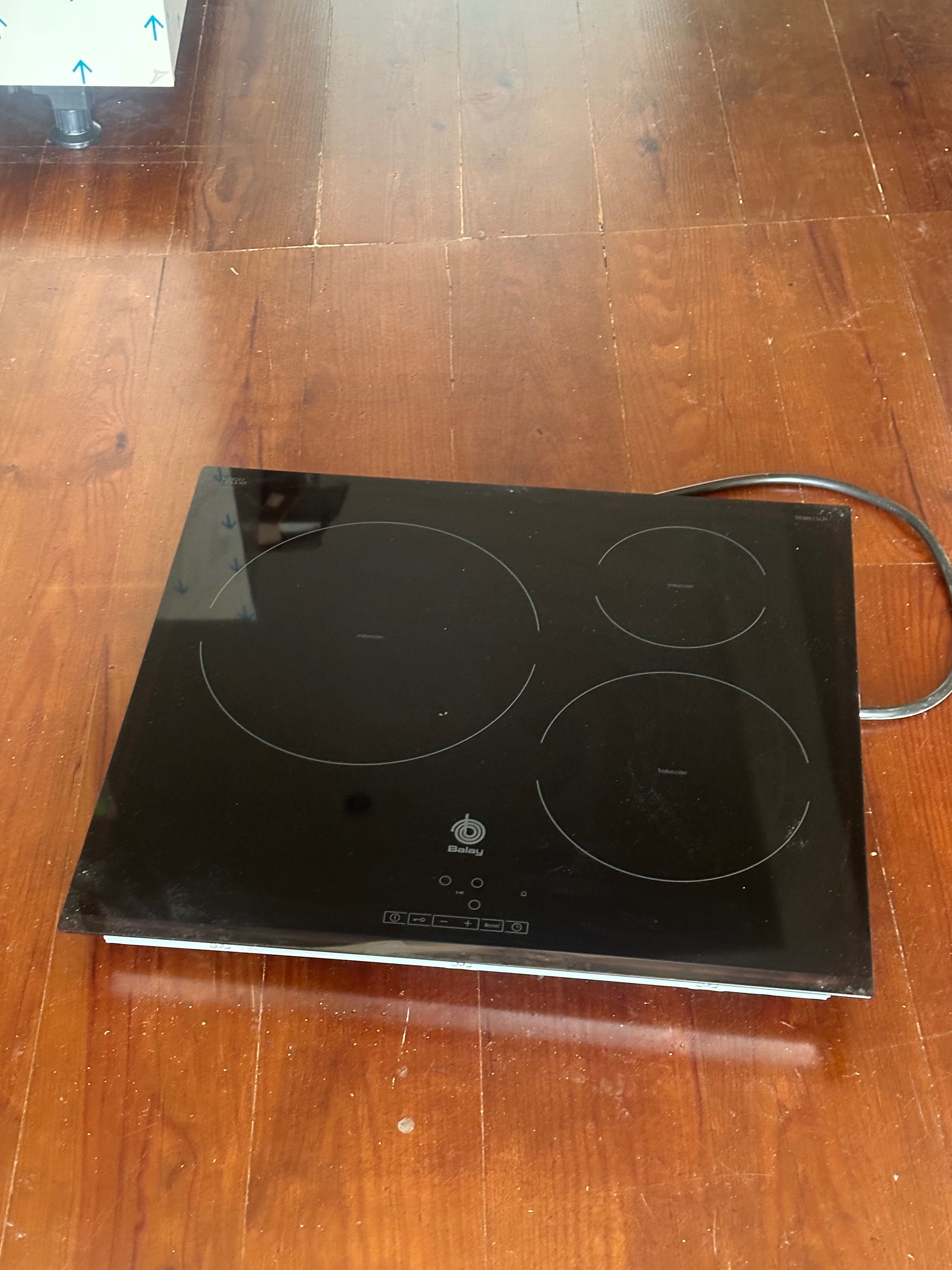 forno bosch e placa de indução balay