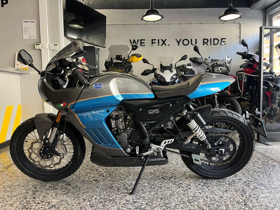 FB Mondial Pagani 125 Uma italiana Bela e Exclusiva Distinção Historia