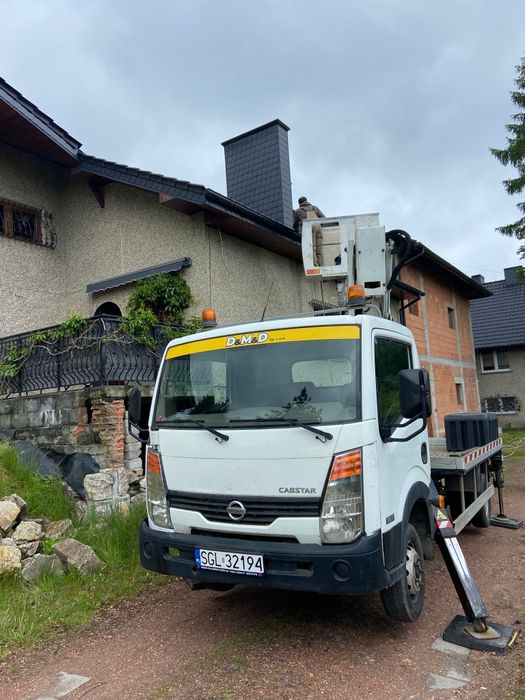 Usługi zwyżka, wycinka drzew, podnosnik koszowy, czyszczenie rynien.